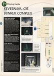 Scan de la soluce de Goldeneye 007 paru dans le magazine 64 Magazine 07, page 7