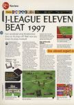Scan of the review of J-League Eleven Beat published in the magazine 64 Magazine 08, page 1