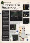 Scan de la soluce de Goldeneye 007 paru dans le magazine 64 Magazine 08, page 3