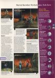 Scan of the review of Mortal Kombat Mythologies: Sub-Zero published in the magazine 64 Magazine 09, page 2