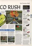 Scan of the review of San Francisco Rush published in the magazine 64 Magazine 09, page 2