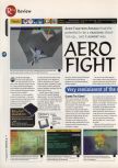 Scan of the review of Aero Fighters Assault published in the magazine 64 Magazine 09, page 1