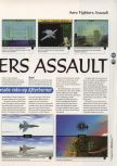 Scan of the review of Aero Fighters Assault published in the magazine 64 Magazine 09, page 2