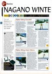 Scan du test de Nagano Winter Olympics 98 paru dans le magazine 64 Magazine 10, page 1