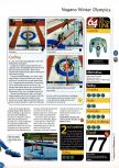 Scan of the review of Nagano Winter Olympics 98 published in the magazine 64 Magazine 10, page 6