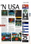 Scan of the review of Cruis'n USA published in the magazine 64 Magazine 10, page 2