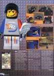 Scan of the review of Lego Racers published in the magazine X64 22, page 1