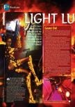 Scan of the preview of Forsaken published in the magazine 64 Magazine 13, page 1
