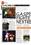 Scan du test de G.A.S.P!!: Fighter's NEXTream paru dans le magazine 64 Magazine 13, page 1