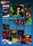 Scan of the preview of Banjo-Kazooie published in the magazine 64 Magazine 14, page 1
