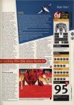 Scan of the review of Lylat Wars published in the magazine 64 Magazine 02, page 8