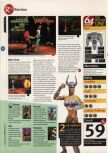 Scan of the review of War Gods published in the magazine 64 Magazine 03, page 5