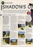 Scan de la soluce de Star Wars: Shadows Of The Empire paru dans le magazine 64 Magazine 03, page 1