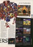 Scan du test de Mischief Makers paru dans le magazine 64 Magazine 04, page 2