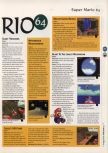 Scan of the walkthrough of Super Mario 64 published in the magazine 64 Magazine 04, page 2