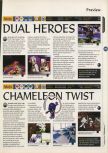 Scan of the preview of Chameleon Twist published in the magazine 64 Magazine 04, page 1