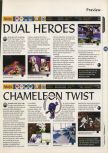 Scan of the preview of Chameleon Twist published in the magazine 64 Magazine 04, page 2