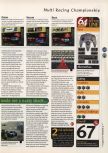 Scan of the review of Multi Racing Championship published in the magazine 64 Magazine 05, page 4