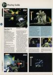 Scan of the walkthrough of Lylat Wars published in the magazine 64 Magazine 05, page 11