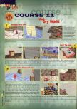 Scan of the walkthrough of Super Mario 64 published in the magazine 64 Extreme 2, page 8