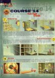 Scan of the walkthrough of Super Mario 64 published in the magazine 64 Extreme 2, page 14