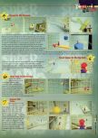 Scan of the walkthrough of Super Mario 64 published in the magazine 64 Extreme 2, page 15