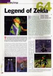 Scan of the preview of The Legend Of Zelda: Ocarina Of Time published in the magazine 64 Extreme 2, page 7