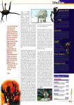 Scan of the review of Star Wars: Shadows Of The Empire published in the magazine 64 Extreme 1, page 3