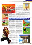 Scan du test de Super Mario 64 paru dans le magazine 64 Extreme 1, page 2