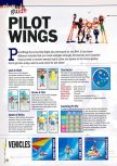 Scan of the walkthrough of Pilotwings 64 published in the magazine 64 Extreme 1, page 1