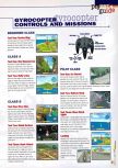 Scan of the walkthrough of Pilotwings 64 published in the magazine 64 Extreme 1, page 4