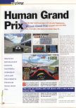 Scan of the review of F1 Pole Position 64 published in the magazine 64 Extreme 3, page 1