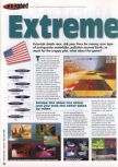 Scan du test de Extreme-G paru dans le magazine 64 Extreme 8, page 1