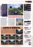 Scan of the review of F1 Pole Position 64 published in the magazine 64 Extreme 8, page 4