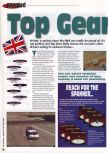 Scan of the review of Top Gear Rally published in the magazine 64 Extreme 8, page 1