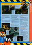 Scan of the walkthrough of Conker's Bad Fur Day published in the magazine N64 55, page 4