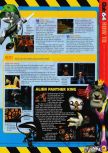 Scan of the walkthrough of Conker's Bad Fur Day published in the magazine N64 55, page 6