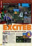 Scan of the review of Excitebike 64 published in the magazine N64 56, page 1