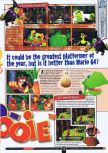 Scan of the review of Banjo-Kazooie published in the magazine Games Master 71, page 2