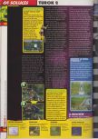 Scan of the walkthrough of Turok 2: Seeds Of Evil published in the magazine 64 Soluces 4, page 10