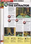 Scan of the walkthrough of Buck Bumble published in the magazine 64 Soluces 4, page 10