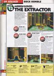 Scan de la soluce de Buck Bumble paru dans le magazine 64 Soluces 4, page 10