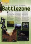 Scan of the preview of Battlezone: Rise of the Black Dogs published in the magazine 64 Magazine 29, page 1