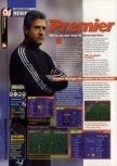 Scan of the review of Premier Manager 64 published in the magazine 64 Magazine 29, page 1