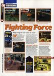 Scan of the review of Fighting Force 64 published in the magazine 64 Magazine 29, page 1