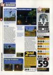 Scan of the review of A Bug's Life published in the magazine 64 Magazine 29, page 3