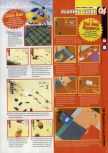 Scan of the walkthrough of Micro Machines 64 Turbo published in the magazine 64 Magazine 29, page 6