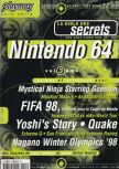 Scan de la couverture du magazine La bible des secrets Nintendo 64  3