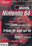 Scan de la couverture du magazine La bible des secrets Nintendo 64  5