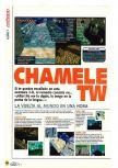 Scan du test de Chameleon Twist paru dans le magazine Magazine 64 01, page 1